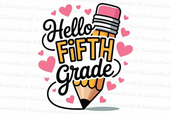 Graphics for Crafts: Hello Fifth Grade Svg Teacher Svg Review