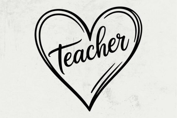 One Loved Teacher SVG: Graphics for Crafts