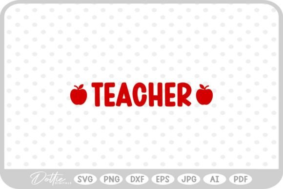 Reviewing Teacher School SVG PNG DXF for Embroidery