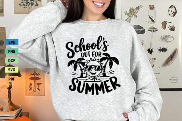 School's Out SVG: Graphics for Crafts