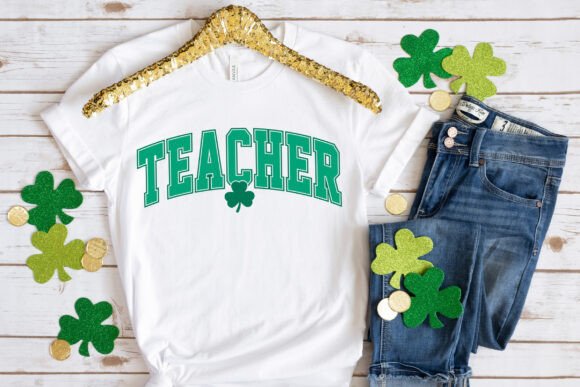 St. Patrick’s Day Teacher SVG PNG for Crafts and Graphics